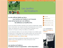 Tablet Screenshot of jardins-de-findhorn.fr